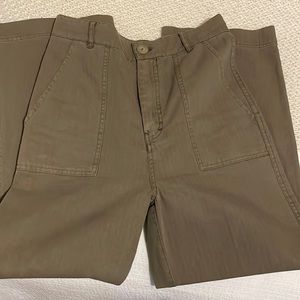 Free people wide legged pants